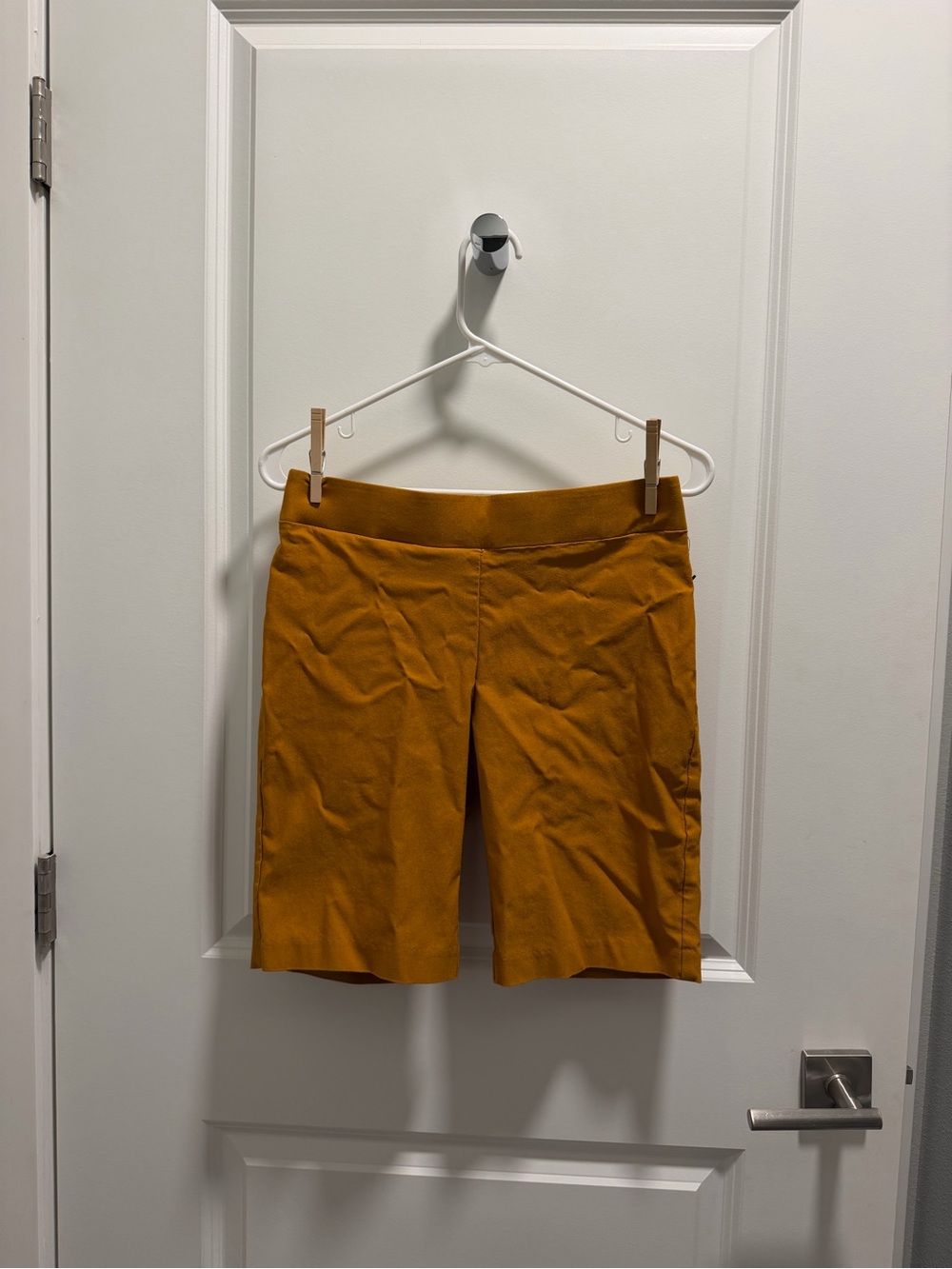 Women's Mauve Stretch Pull-On Shorts